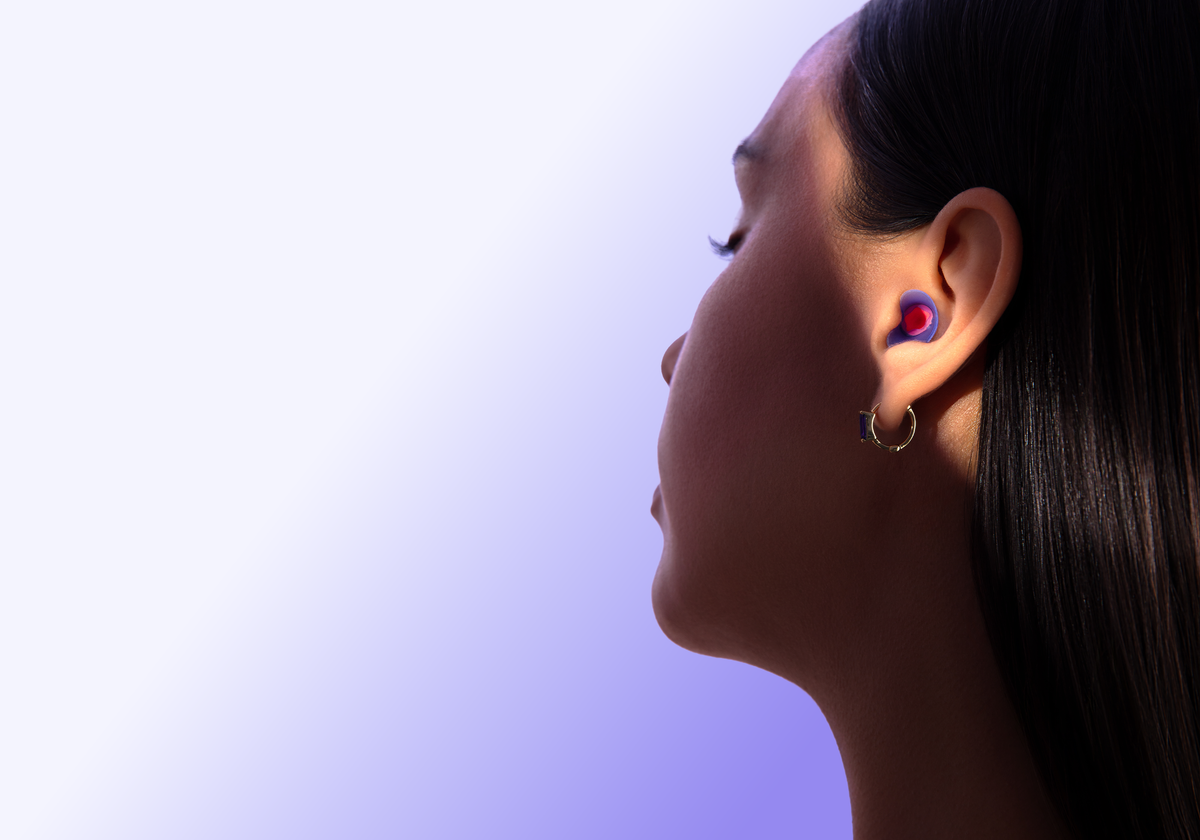 Earplugs built for all-night comfort